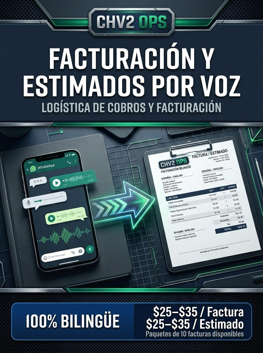 Facturación y Estimados por Nota de Voz facturacion-estimados-por-nota-voz